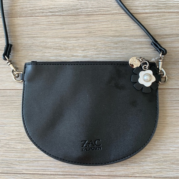 ZAC Zac Posen Bag Made Exclusively for Bloomingdales Small Black Crossbody Bag - Picture 7 of 11